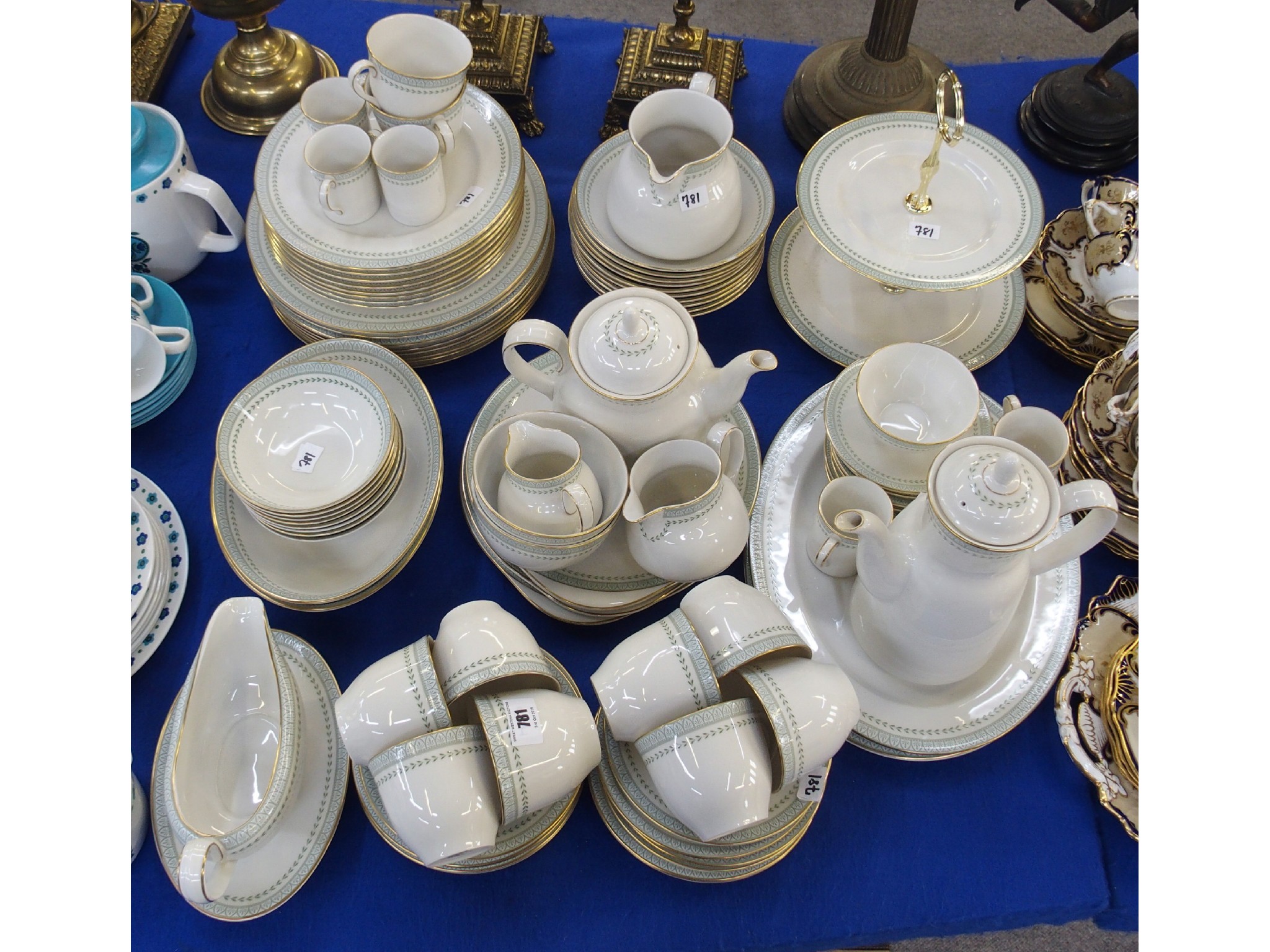 Appraisal: Extensive Royal Doulton Berkshire dinner service for eight