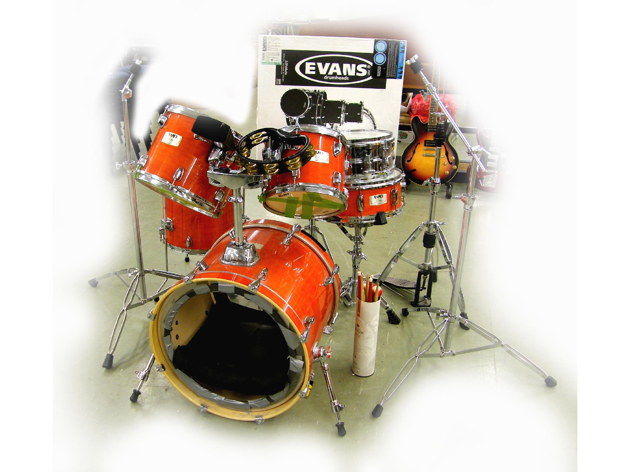 Appraisal: Mapex M series drum kit comprising kick drum and pedal