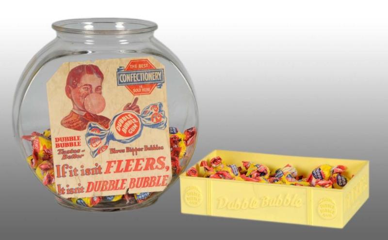 Appraisal: Lot of Double Bubble Containers Description Circa s Includes one