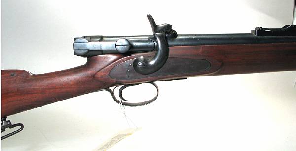 Appraisal: A British Terry's Patent breechloading percussion volunteer's rifle Not serialized