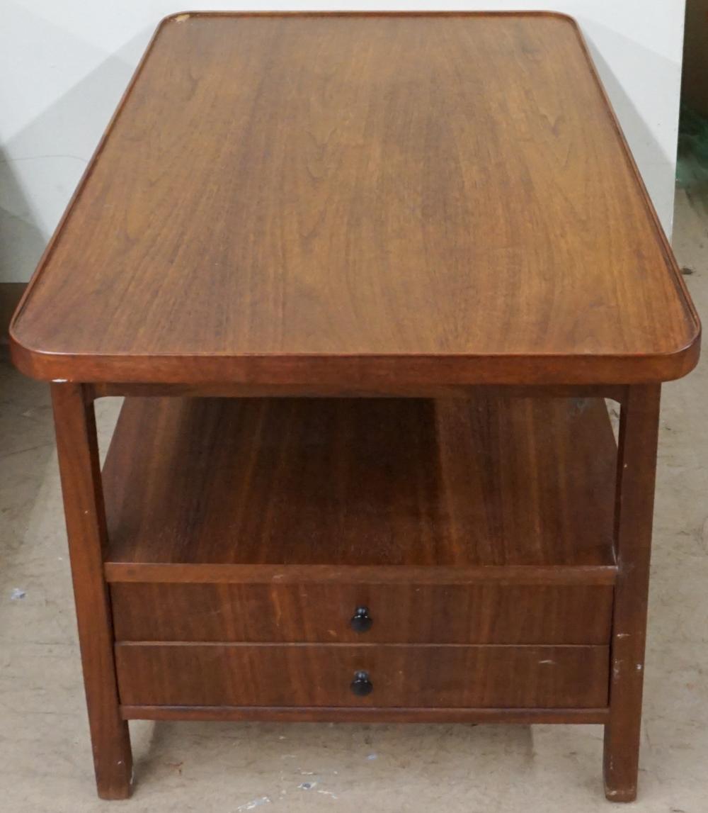 Appraisal: Mid Century Modern Walnut Nightstand Overall x x in x