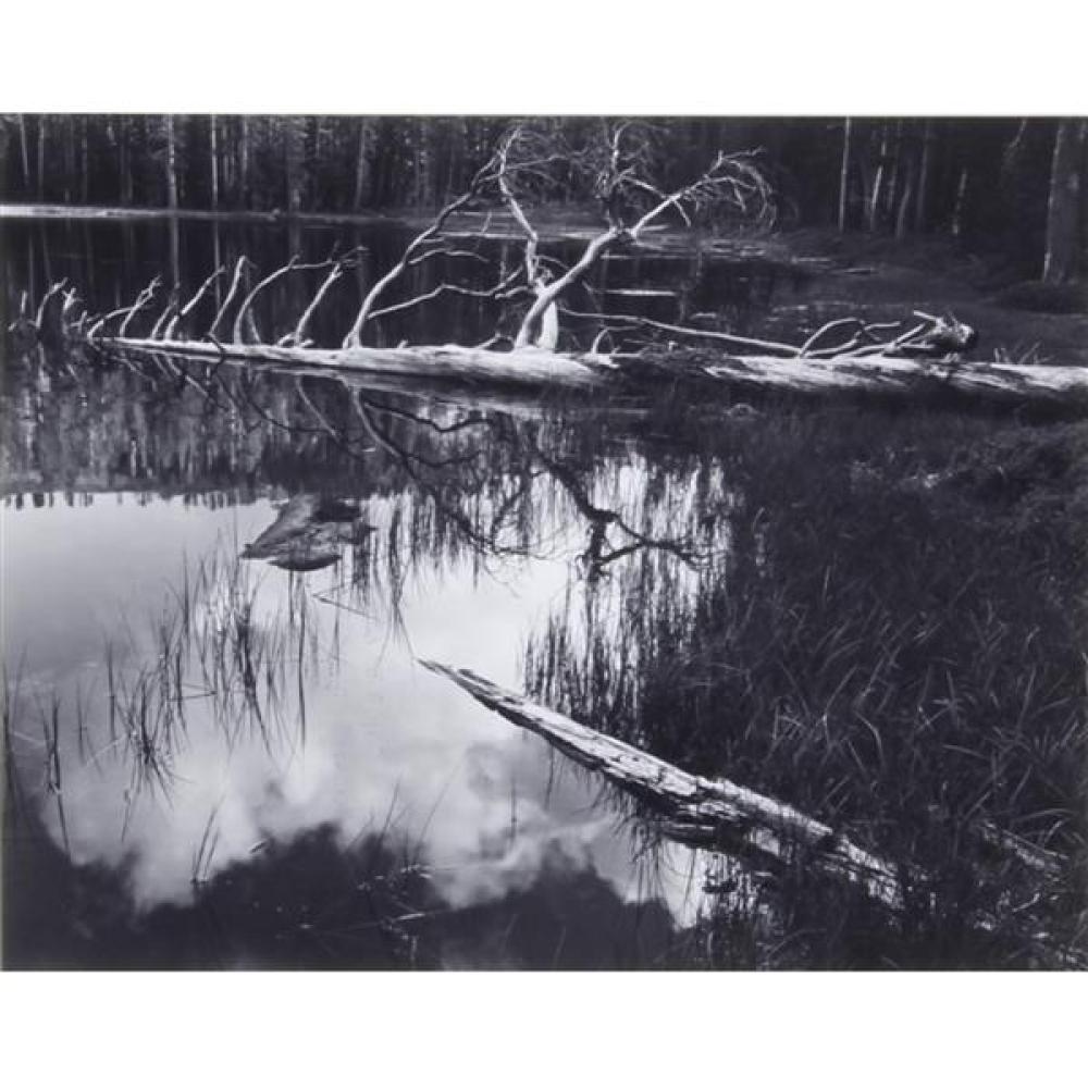 Appraisal: ANSEL ADAMS AMERICAN - SIESTA LAKE YOSEMITE NATIONAL PARK CALIFORNIA