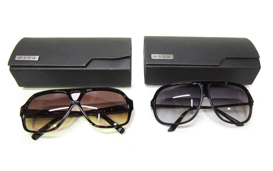 Appraisal: TWO PAIRS OF DITA SUNGLASSES TWO PAIRS OF DITA SUNGLASSES