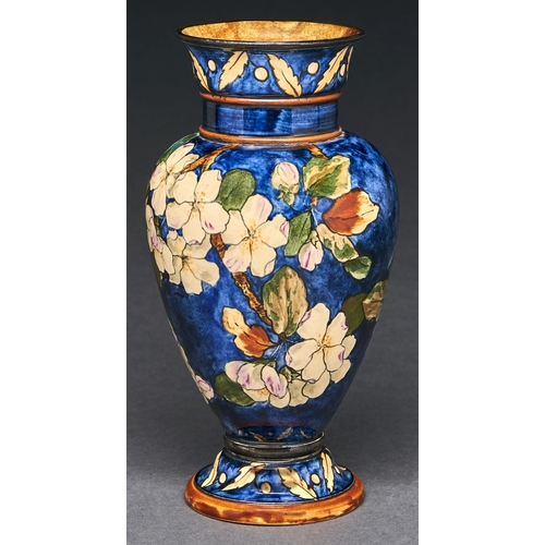 Appraisal: A Doulton Lambeth faience vase painted by A Euphemia Thatcher