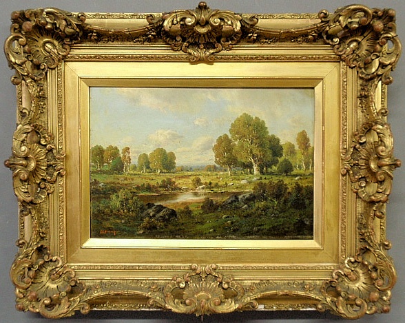 Appraisal: - Picault Claude E French th c oil on board