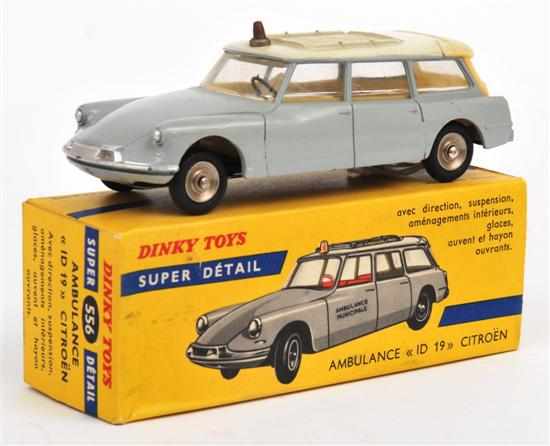 Appraisal: French Dinky Citro n ID Ambulance grey body cream roof