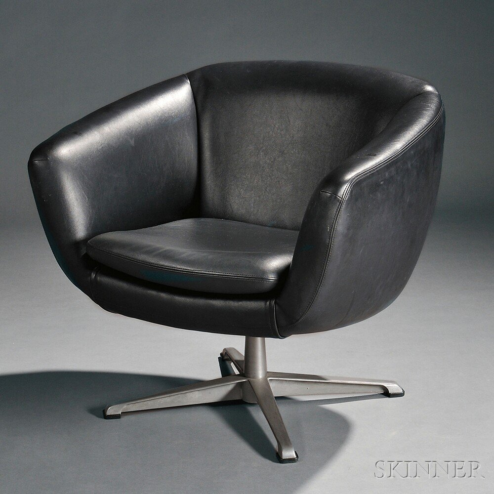 Appraisal: Early Pod Chair Attributed to George Mulhauser Jr - for