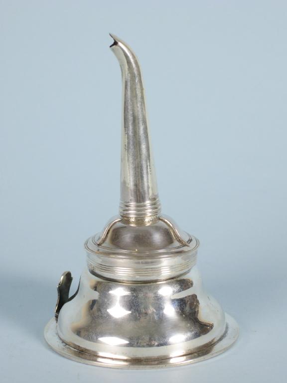 Appraisal: A George III Wine Funnel with reeded rims London