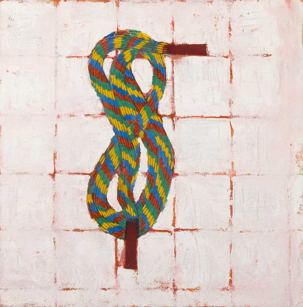 Appraisal: PRUNELLA CLOUGH - SKIP ROPE oil on canvas cm x