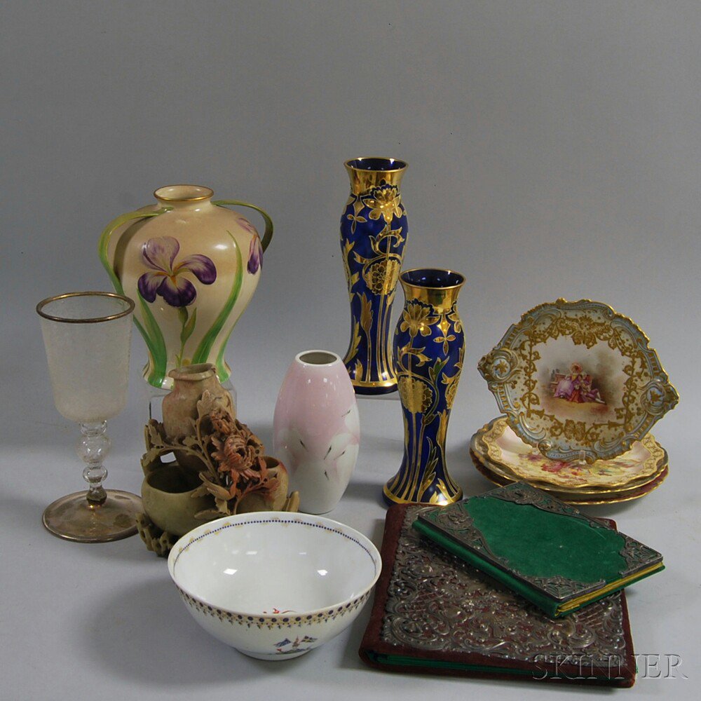 Appraisal: Assorted Group of Mostly Glass and Ceramic Decorative Items including