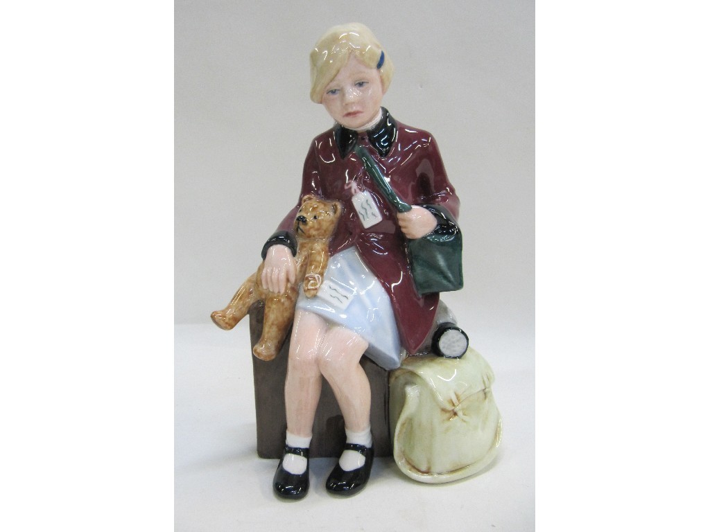 Appraisal: Royal Doulton figure The Girl Evacuee HN with certificate