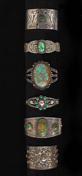 Appraisal: Native AmericanJewelryProperty from the Estate of Lynn Trusdell New Hope