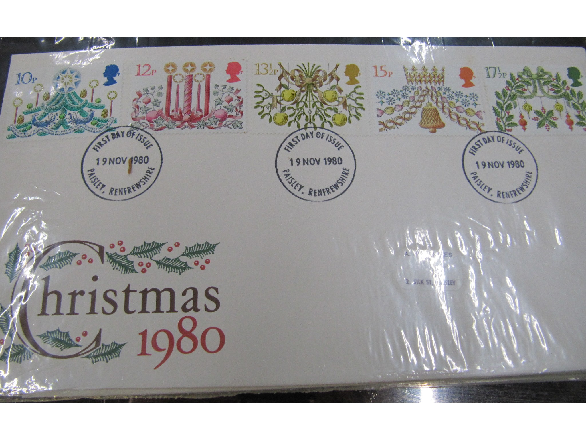 Appraisal: A box of albums of first day covers and stamps