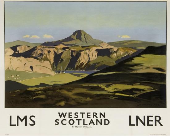 Appraisal: WILKINSON Norman PRI WESTERN SCOTLAND LMS LNER lithograph in colours