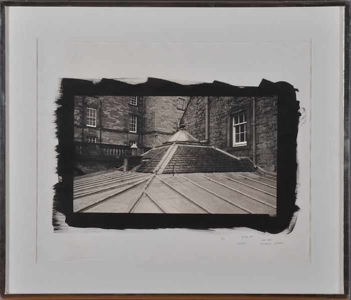 Appraisal: DICK ARENTZ b LEAD ROOF EDINBURGH SCOTLAND Platinum palladium print