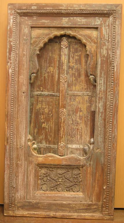 Appraisal: A large carved oriental style Window Frame