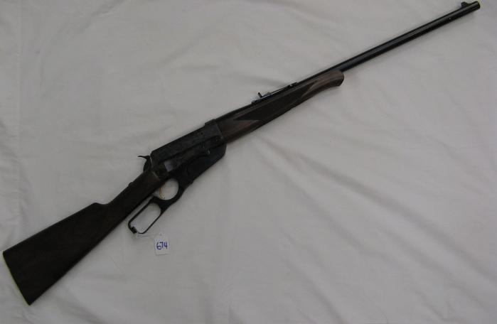 Appraisal: WINCHESTER MODEL BIG MEDICINE LEVER ACTION RIFLE Win caliber round