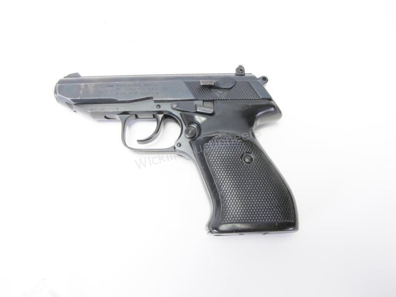 Appraisal: Walther PP Super Semi Auto Pistol-Blued barrel Chambered in x