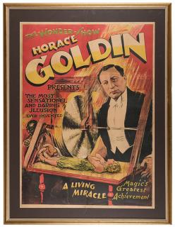 Appraisal: The Most Sensational and Daring Illusion Ever Invented Goldin Goldin