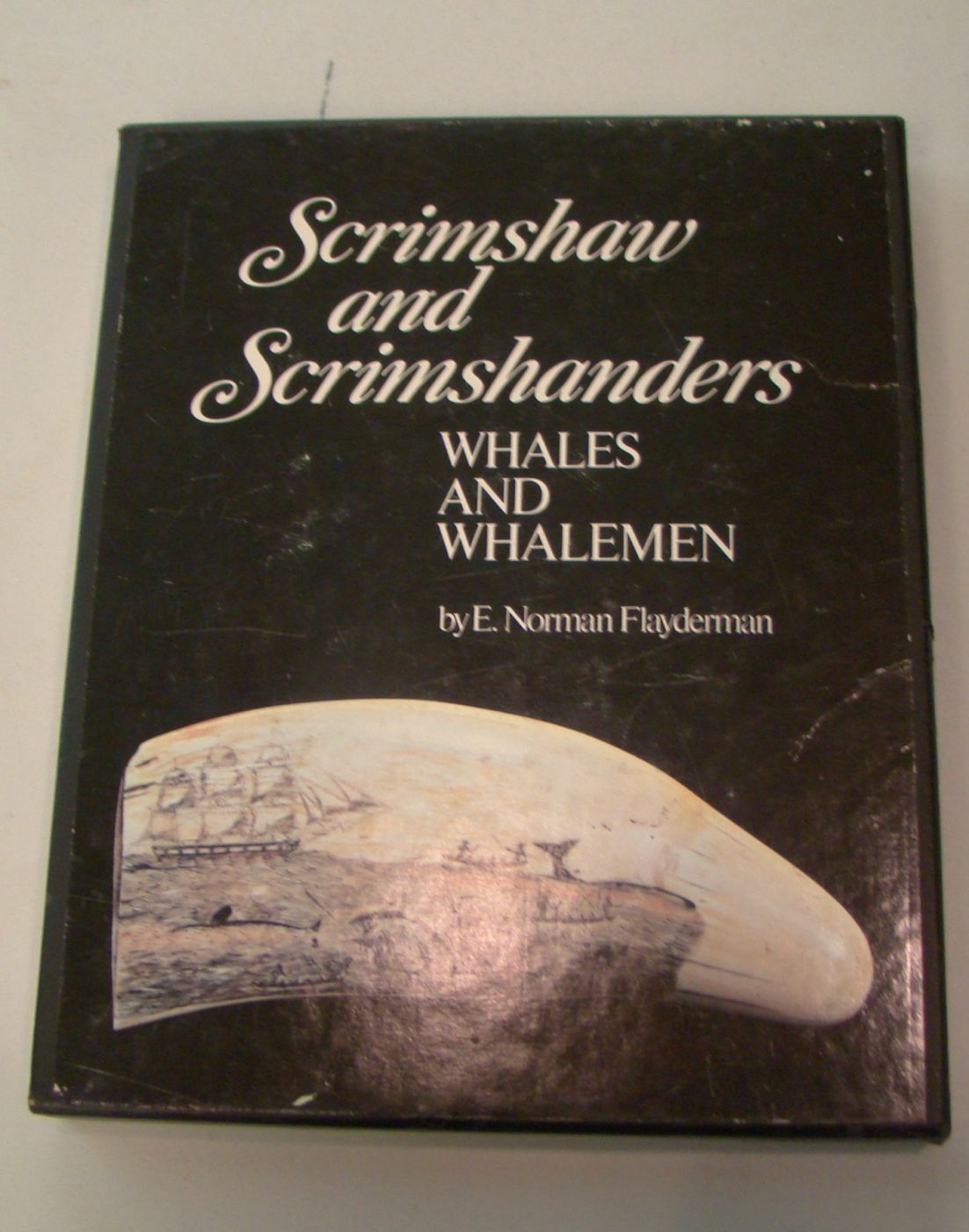 Appraisal: SCRIMSHAW Flayderman N Scrimshaw and Scrimshanders New Milford CT Signed