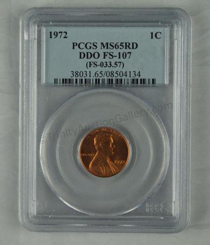 Appraisal: Lincoln Red Penny Double Die Obverse - Graded and Certified