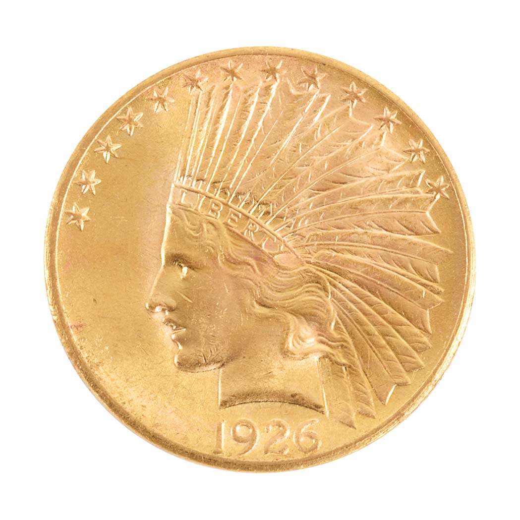 Appraisal: Indian Head Brilliant Uncirculated coin bordering on MS attractive mint