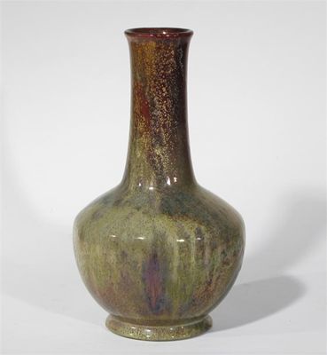 Appraisal: An Ashworth's Pottery lustre glaze vase covered in a sang