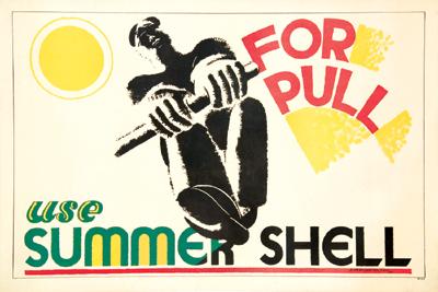 Appraisal: KAUFFER Edward McKnight FOR PULL USE SUMMER SHELL lithograph in