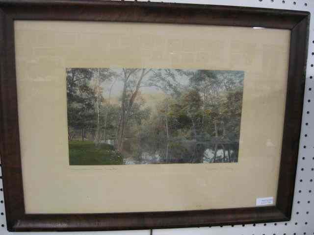 Appraisal: Wallace Nutting Print ''Where the River Waits'' '' x ''