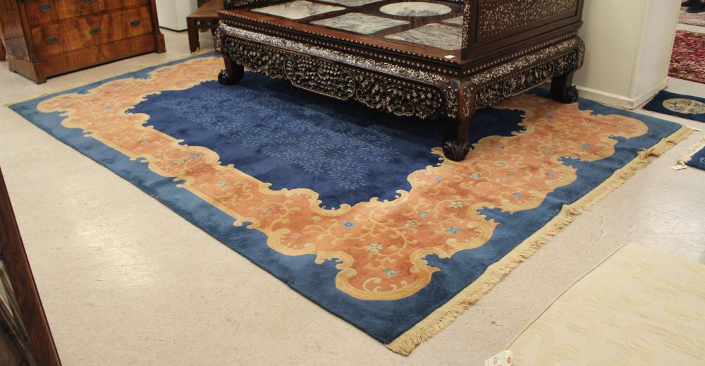 Appraisal: VINTAGE CHINESE NICHOLS CARPET Nichols Super Yarn Carpets Factory Walter