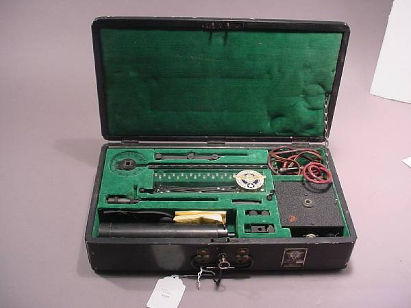 Appraisal: A cased U S Navy Special Devices Department Mk VI