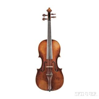 Appraisal: Austrian Violin Attributed to Johann Georg Thir labeled JOHANN GEORG