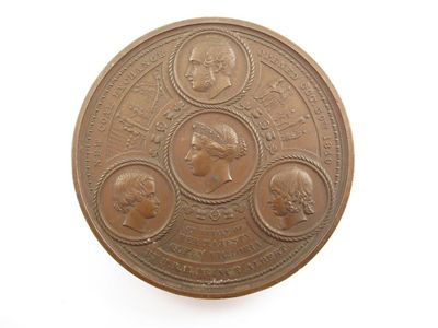 Appraisal: The Opening of the New Coal Exchange large copper medal