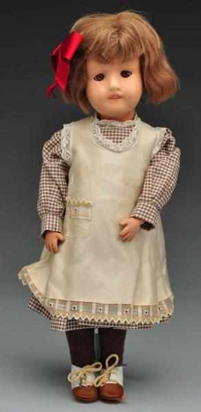 Appraisal: Unusual Dolly Face Schoenhut Doll Description All wood and spring