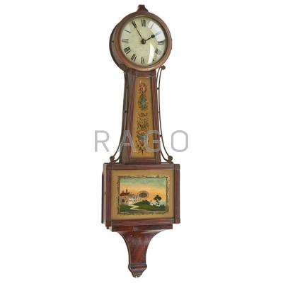 Appraisal: AMERICAN BANJO CLOCK Condition Report