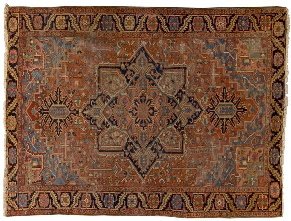 Appraisal: HERIZ RUG Persian ca ' x ' cm x cm