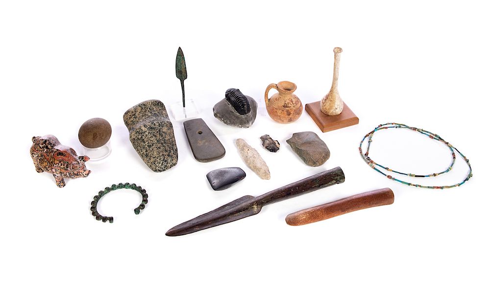 Appraisal: Native American and European Artifacts Excellent condition with no damage