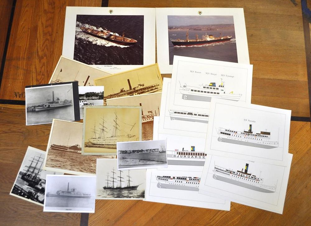 Appraisal: Large Group Modern Marine Prints Photographs comprising thirteen photographic images