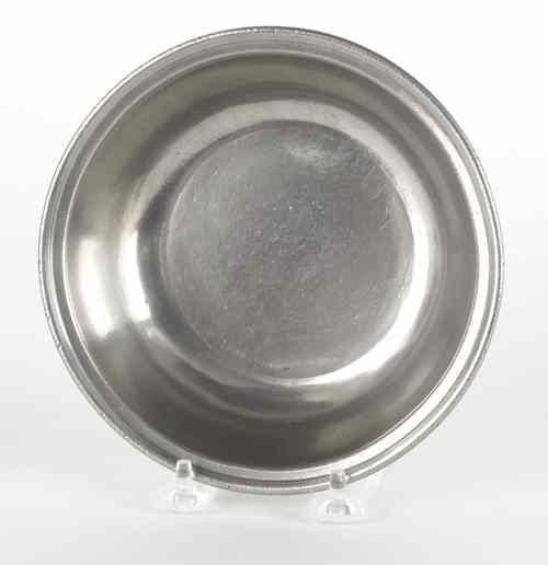 Appraisal: Philadelphia Love pewter basin late th c h dia