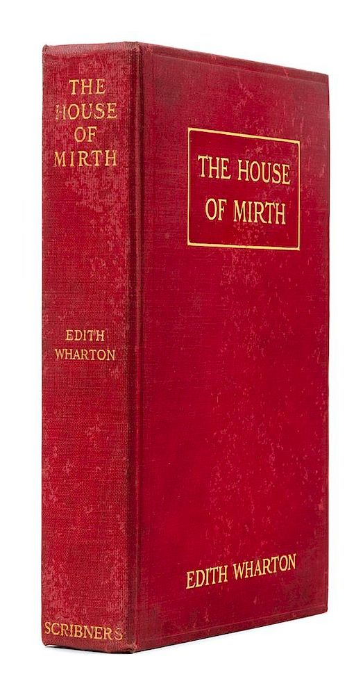 Appraisal: WHARTON Edith - The House of Mirth New York Charles