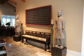 Appraisal: Palatial Chinese Replica Terracotta Tomb Figures Palatial Chinese Replica Terracotta