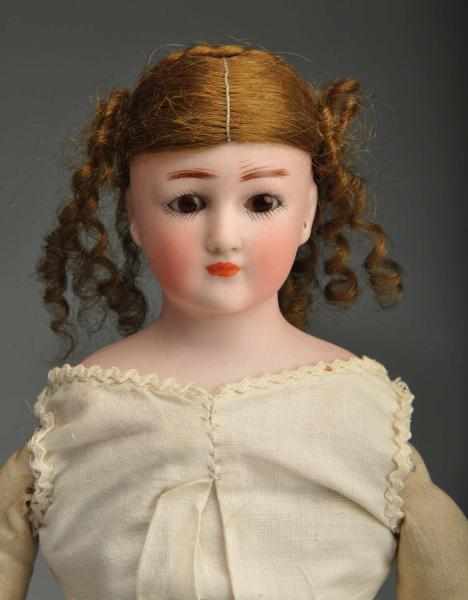 Appraisal: Large Simon Halbig Little Women Doll Description Solid dome bisque