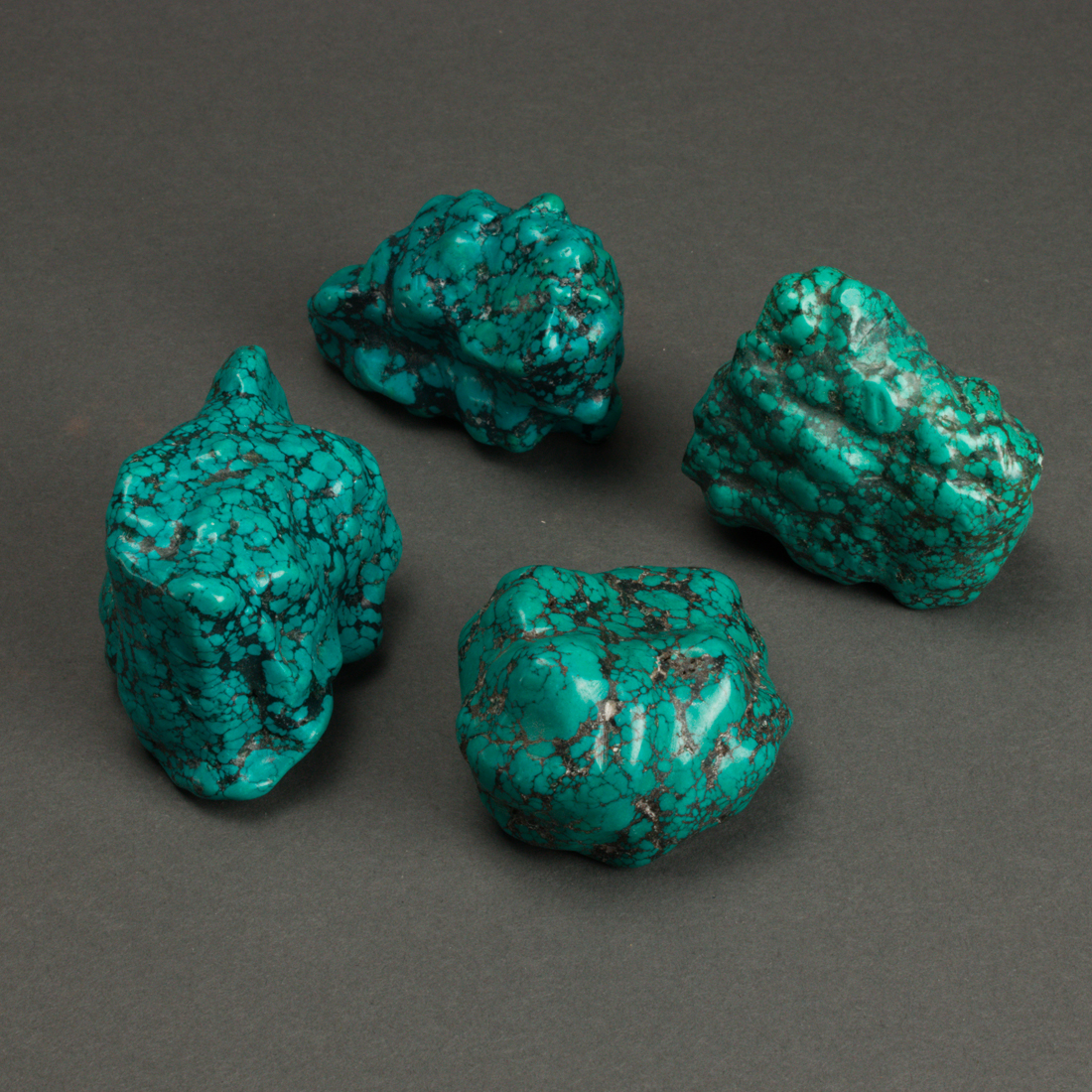 Appraisal: GROUP OF TURQUOISE SPECIMENS Group of turquoise specimens total weight