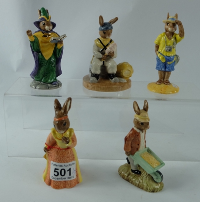 Appraisal: A collection of Royal Doulton Bunnykins to include Mystic DB