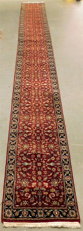 Appraisal: Middle Eastern Hallway Staircase Carpet Runner Middle East th Century