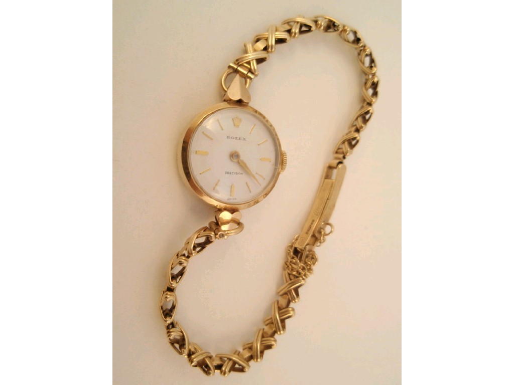 Appraisal: A ladies 's Rolex wristwatch ct gold case and bracelet