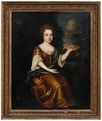 Appraisal: th century British portrait quot Mrs Anne Louise David quot