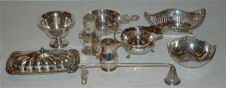 Appraisal: Miscellaneous Group of Sterling Silver Table Articles Estimate nbsp nbsp