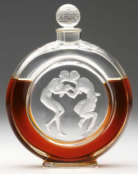 Appraisal: RENE LALIQUE Le Baiser Du Faune perfume bottle for Molinard