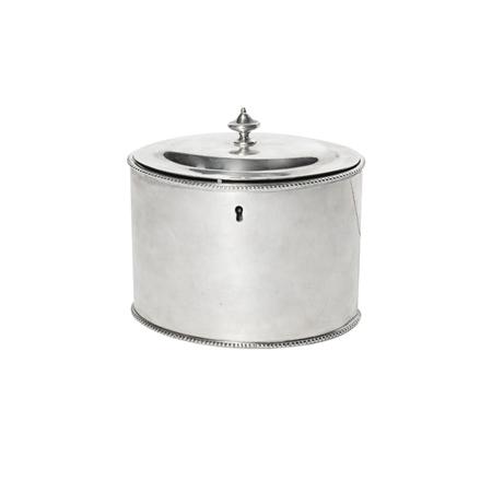 Appraisal: Georgian Silver Tea Caddy Estimate -